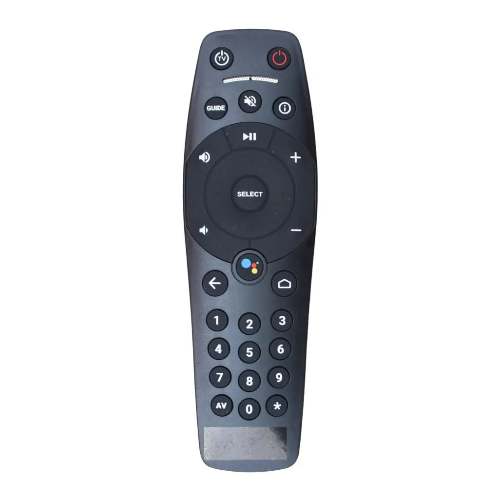 [RM-SB-TATABNG-NV-1PC-0000000222] Compatible with TATA Binge Control Binge Plus Set-Top Box Non Voice Remote (Tata Bing)
