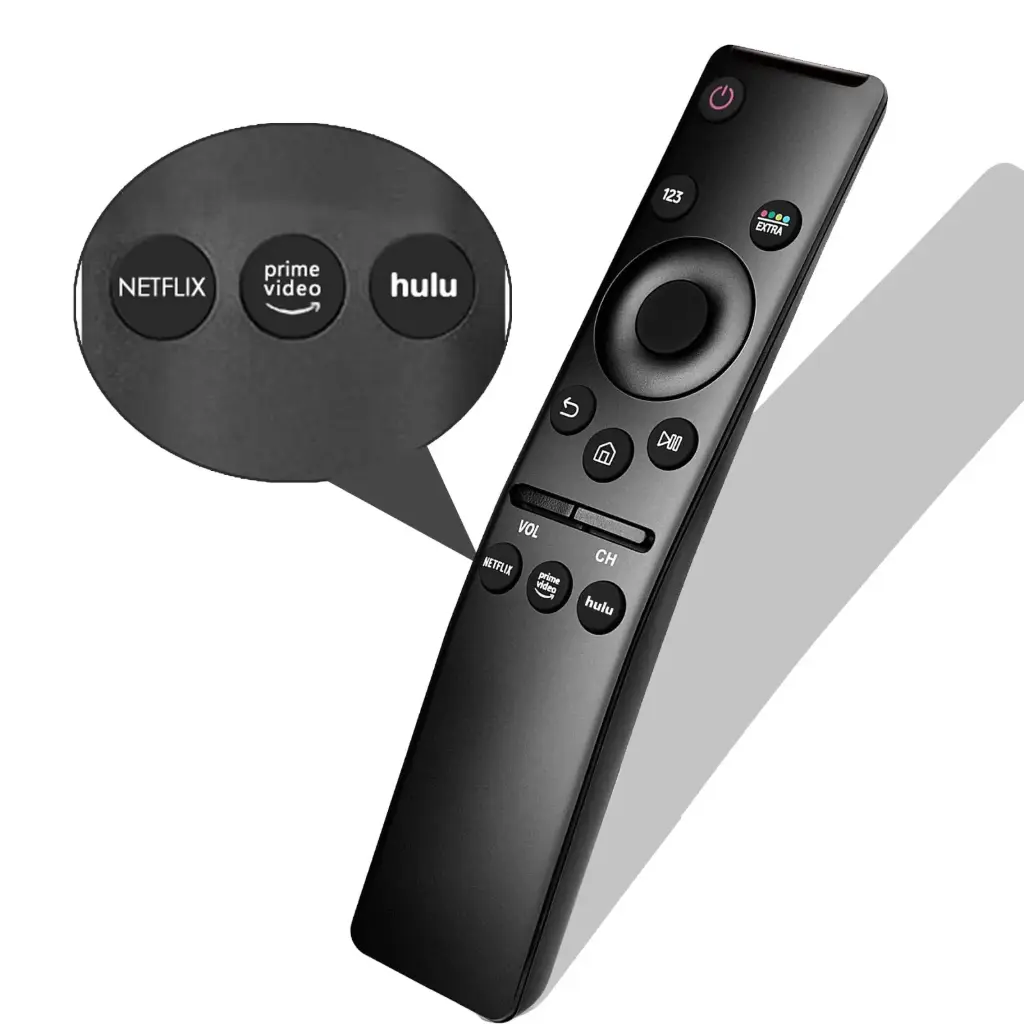 [RM-LED-SAMS-CURV-NV-1PC-0000000036] Compatible Remote Control for Samsung Smart TV (Samsung Curve Non Voice)