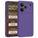 Back Cover Compatible for Realme P4 Pro 5G (Purple)