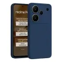 Silicone Back Cover Compatible for Realme P4 5G (Blue)