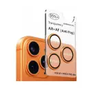 Premium Camera Lens Protector Compatible for iPhone 17 Pro, 17 Pro Max (Orange)