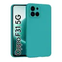 Silicone Back Cover Compatible for Oppo F31 5G (Green)
