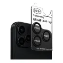 Premium Camera Lens Protector Compatible for iPhone 17 Pro, 17 Pro Max (Black)