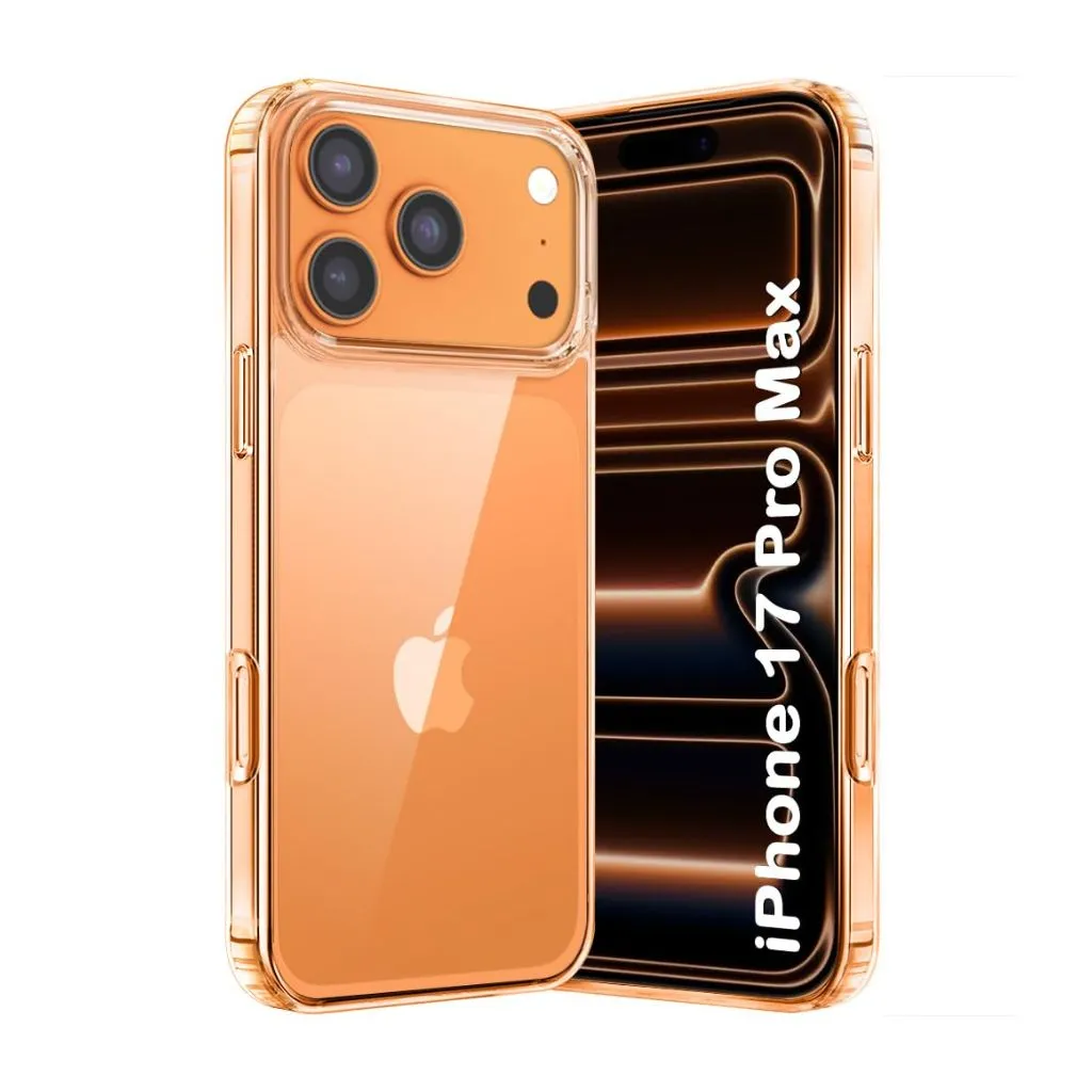 Hard Clear Case Compatible for iPhone (17 Pro Max)