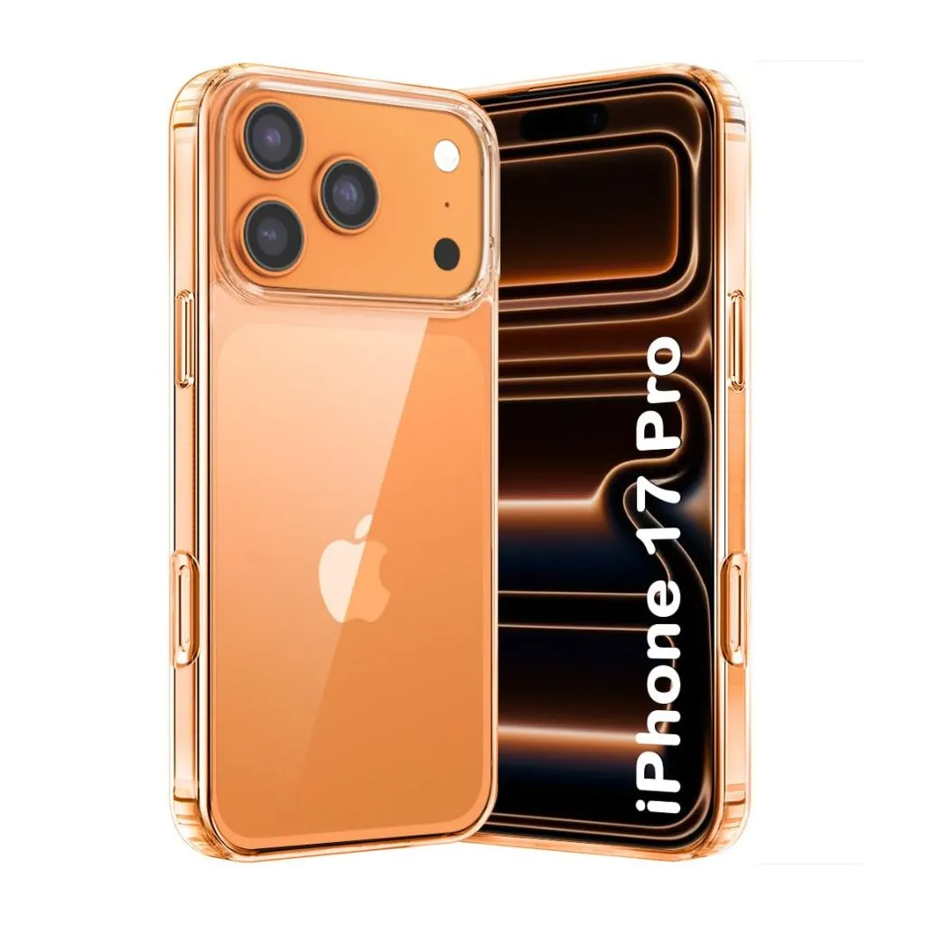 Hard Clear Case Compatible for iPhone (17 Pro)