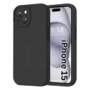 Silicone Back Cover Compatible for iPhone (15)