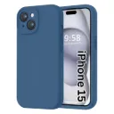 Silicone Back Cover Compatible for iPhone (15)
