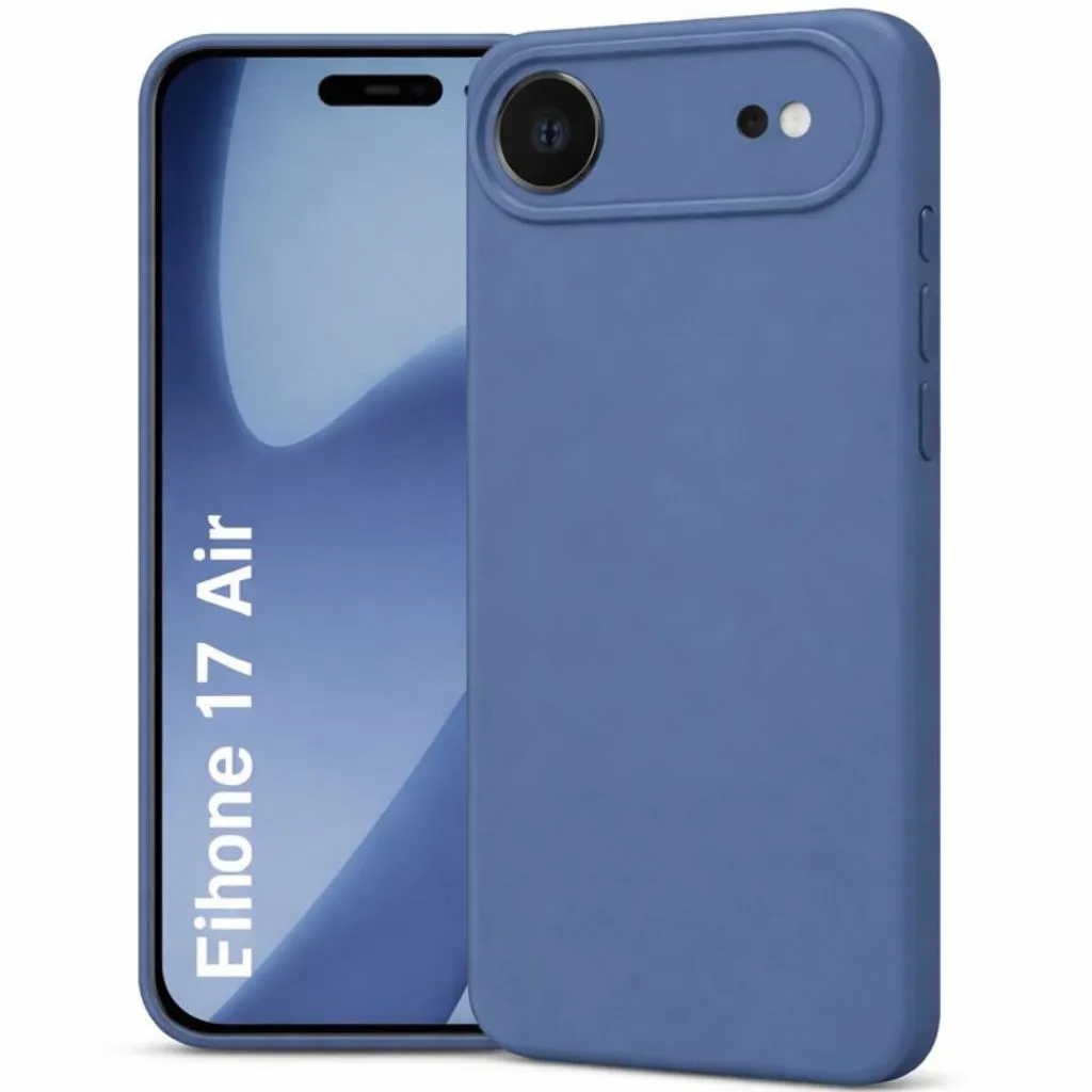 Silicone Back Cover Compatible for iPhone (17 Air)