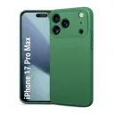 Silicone Back Cover Compatible for iPhone (17 Pro Max)