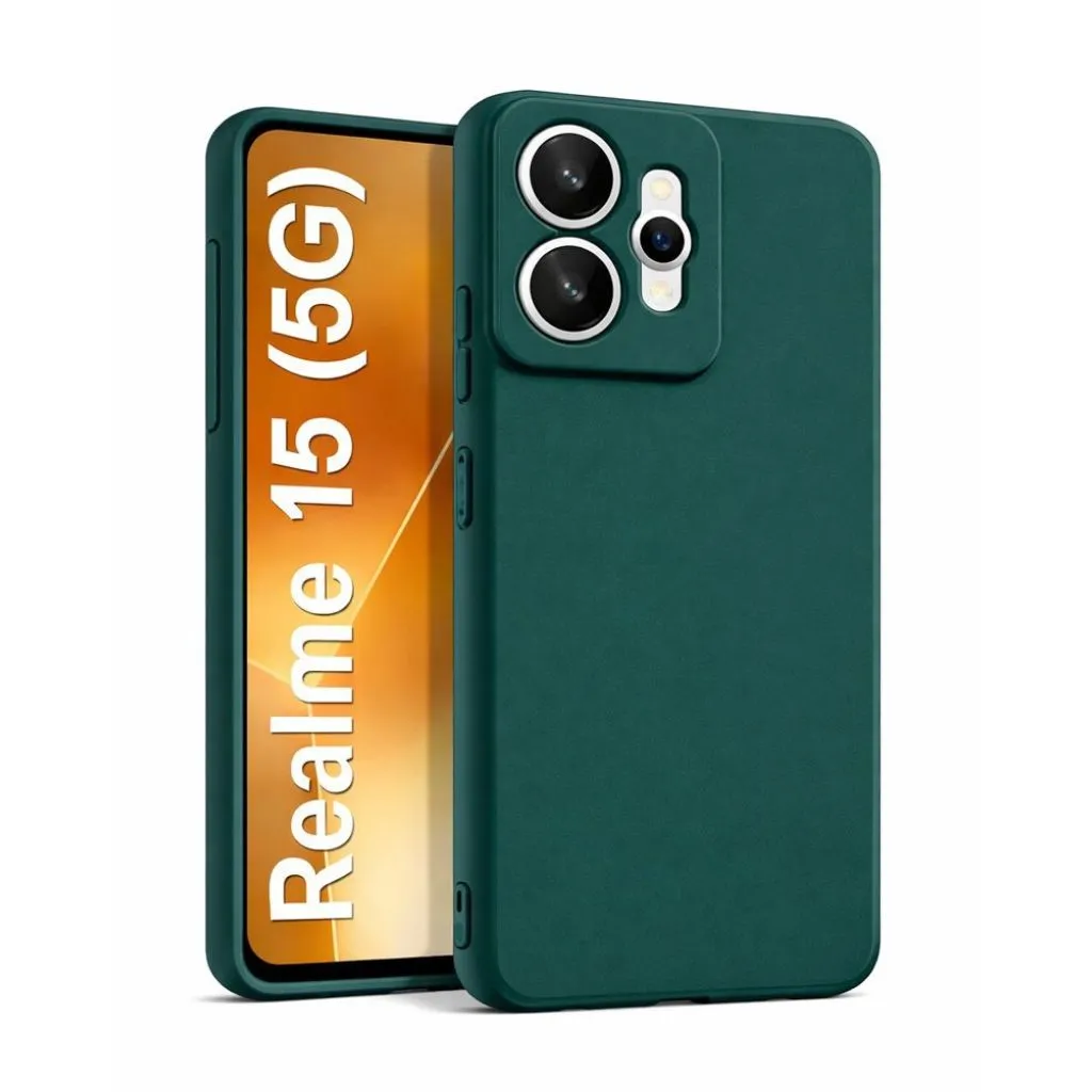 Silicone Back Cover Compatible for Realme 15 5G