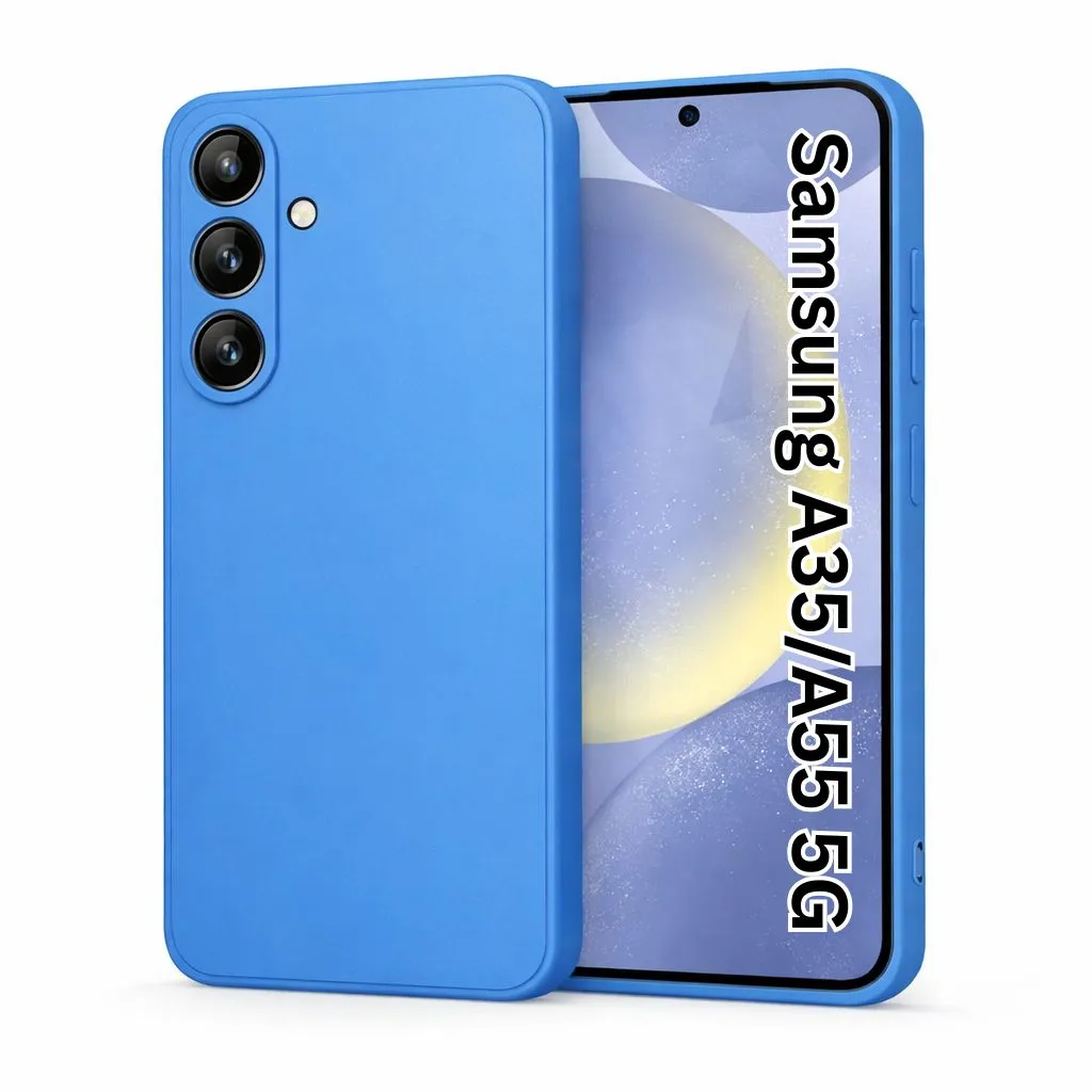 Silicone Back Cover Compatible for Samsung