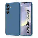 Silicone Back Cover Compatible for Samsung S24