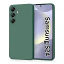 Silicone Back Cover Compatible for Samsung S24