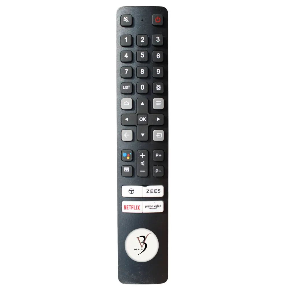 [RM-LED-TCL-NTFL-ZE5-NV-1PC-0000000061] Compatible TCL TV Remote (TCL Zee5)