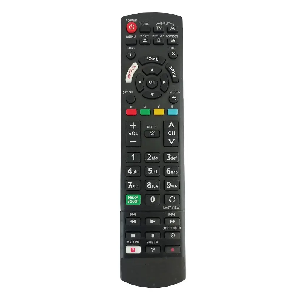 [RM-LED-PNSC-LNG-NTFL-NV-1PC-0000000075] Remote Control Compatible with Panasonic Tv (Panasonic Netflix)