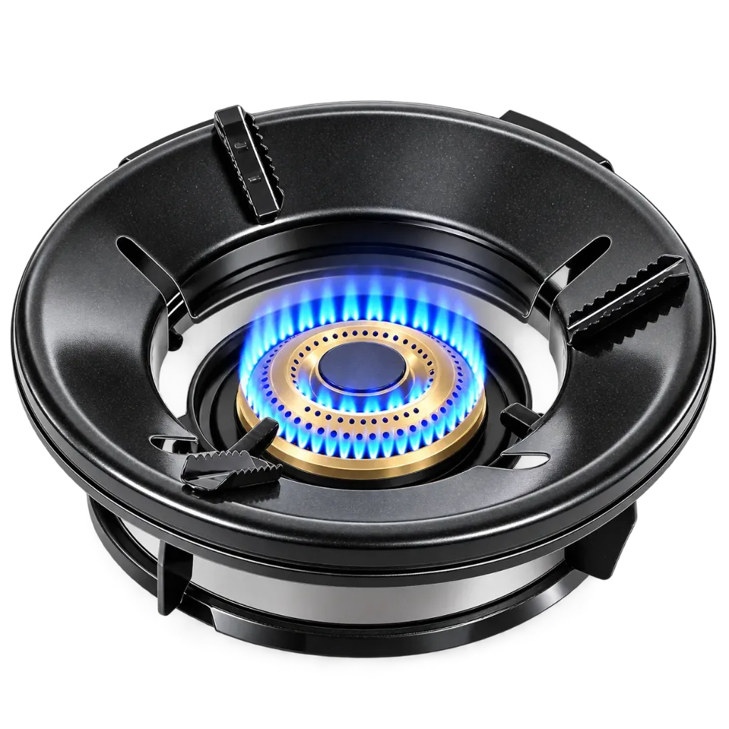 [GSS-NSC-NK22-240GM-1PC-0000000384] Non Stick Gas Saver Burner Stand - Windproof Stove Cover Protector