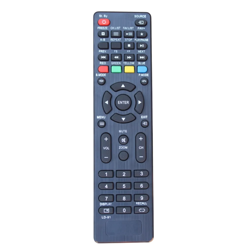 Remote Control Compatible with Mitashi/Intex/Marq/Reconnect China/Chinese Assembled Smart LED/LCD TV (China LD 91)