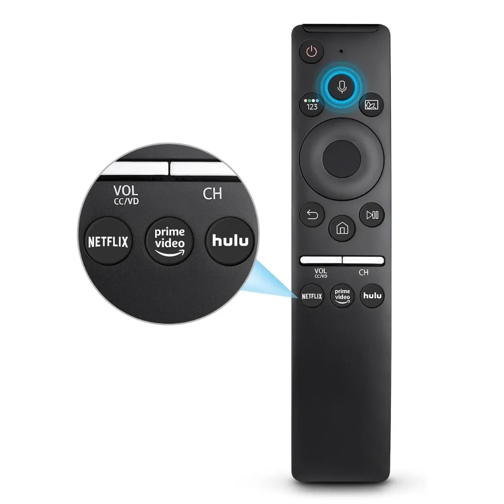 Curve Remote Control Compatible with Samsung Android Smart Tv (Samsung Curve Voice)