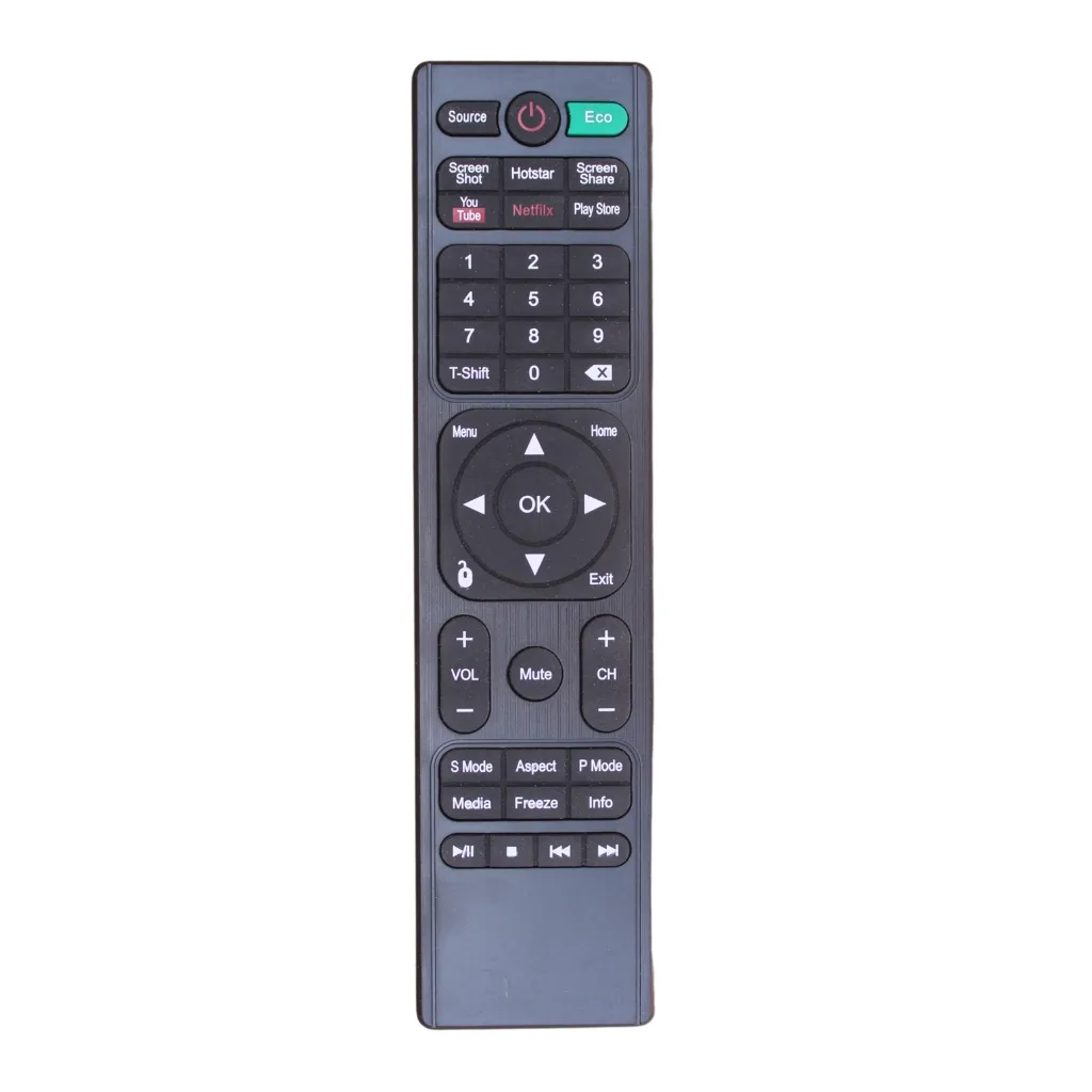 [RM-LED-CHN-REO-LED359-NV-1PC-0000000192] Remote Control Compatible with Hotstar BPL, BTL, Power Guard, Treeview, Mitsun, Akai, Mitashi, Intex Smart Led/LCD Tv (China LED 359)