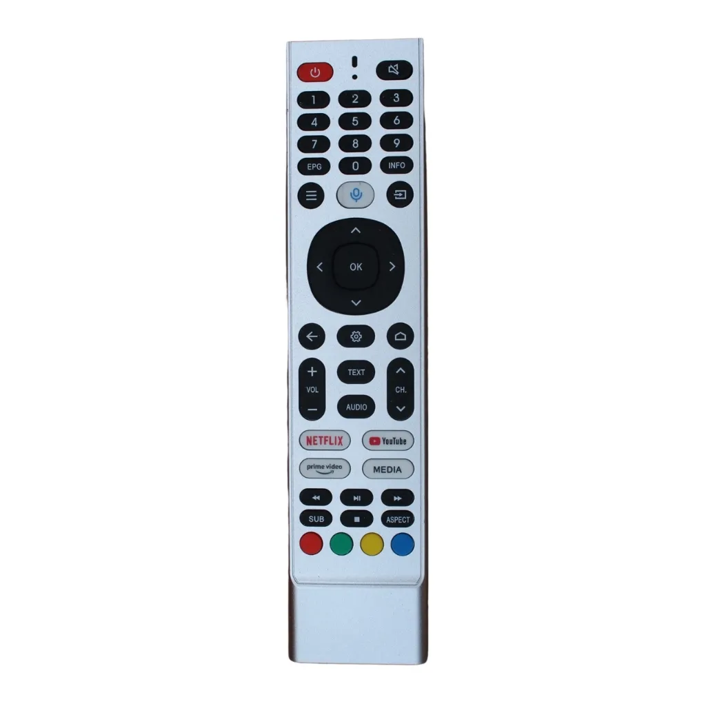 [RM-LED-CHN-YIQ-LED288-NV-1PC-0000000202] Remote Control Compatible with Solidaire/Elista/YIQ/China/ Chinese Assembled Smart LED/LCD/HD TV Models (China LED 288)