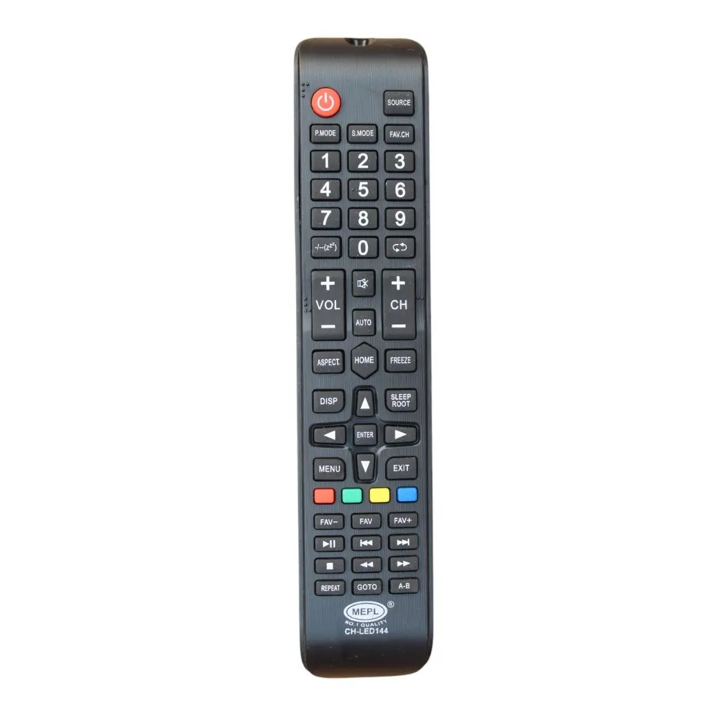 Compatible VW Smart/Visio World/China/Chinese Assembled TV Remote (China LED 144)