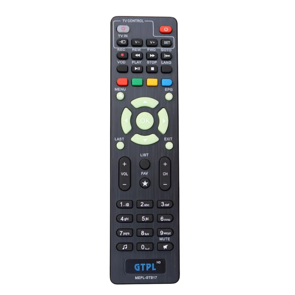 Remote Control Compatible for GTPL HD Setup Box (GTPL STB17)
