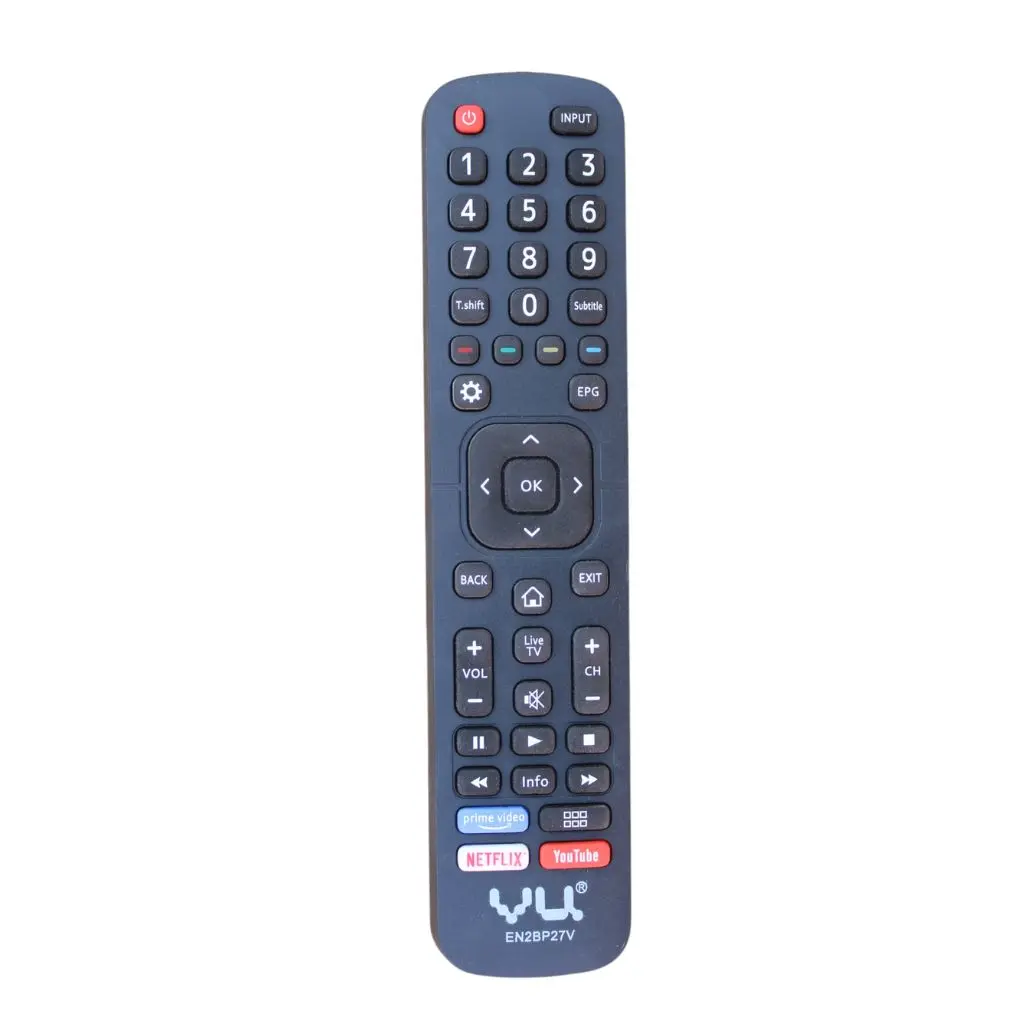 [RM-LED-LLYD-EN2BP27V-NV-1PC-0000000173] Compatible VU/Lloyd/VPL/China/Chinese Smart LED/LCD Tv Remote Control (VU 27)
