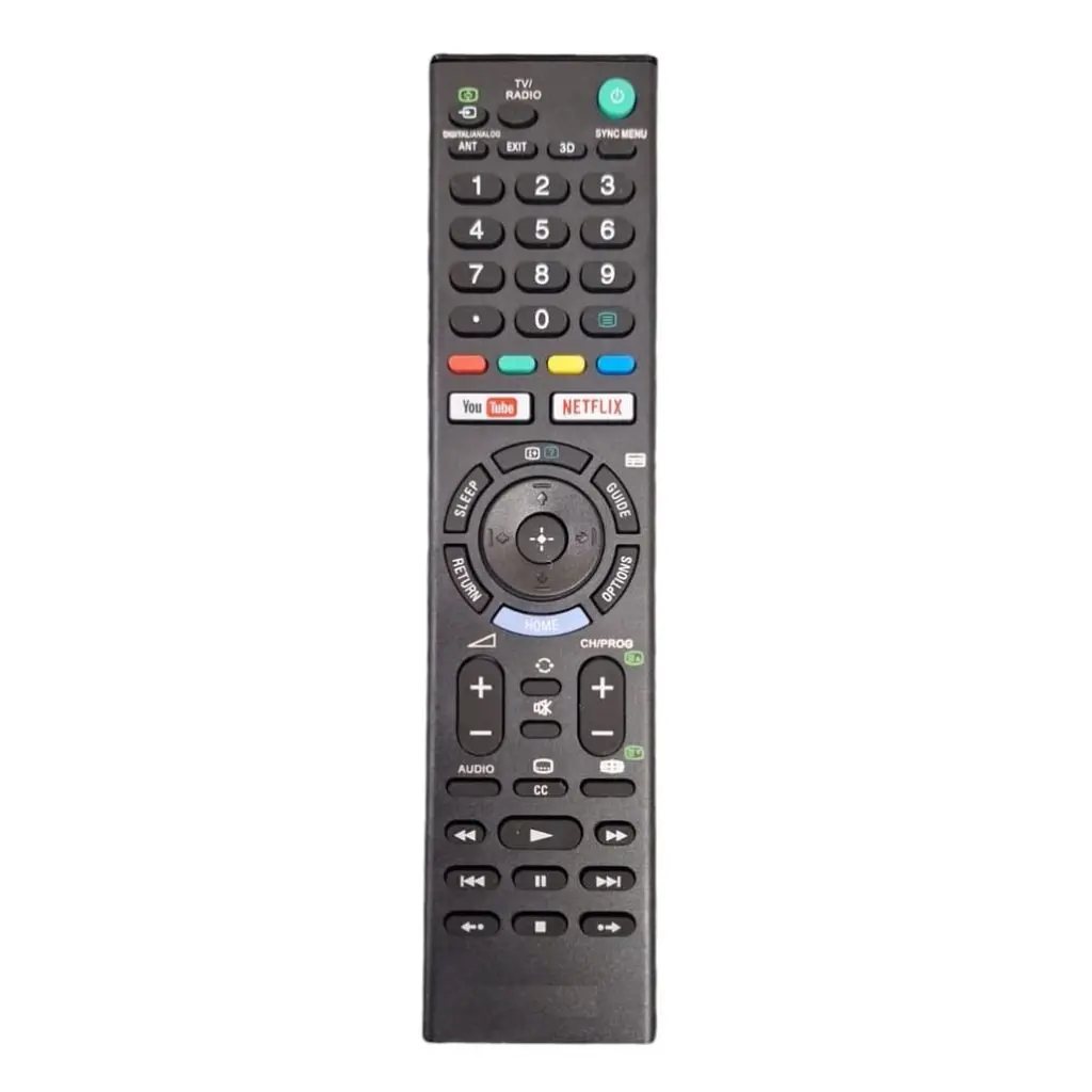 [RM-LED-SONY-NTFL-NV-1PC-0000000035] Remote Control Compatible with Sony Bravia TV (Sony Netflix)